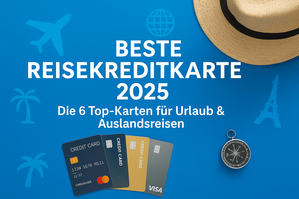 Beste Reisekreditkarte 2025: Die 6 Top-Karten für Urlaub & Auslandsreisen