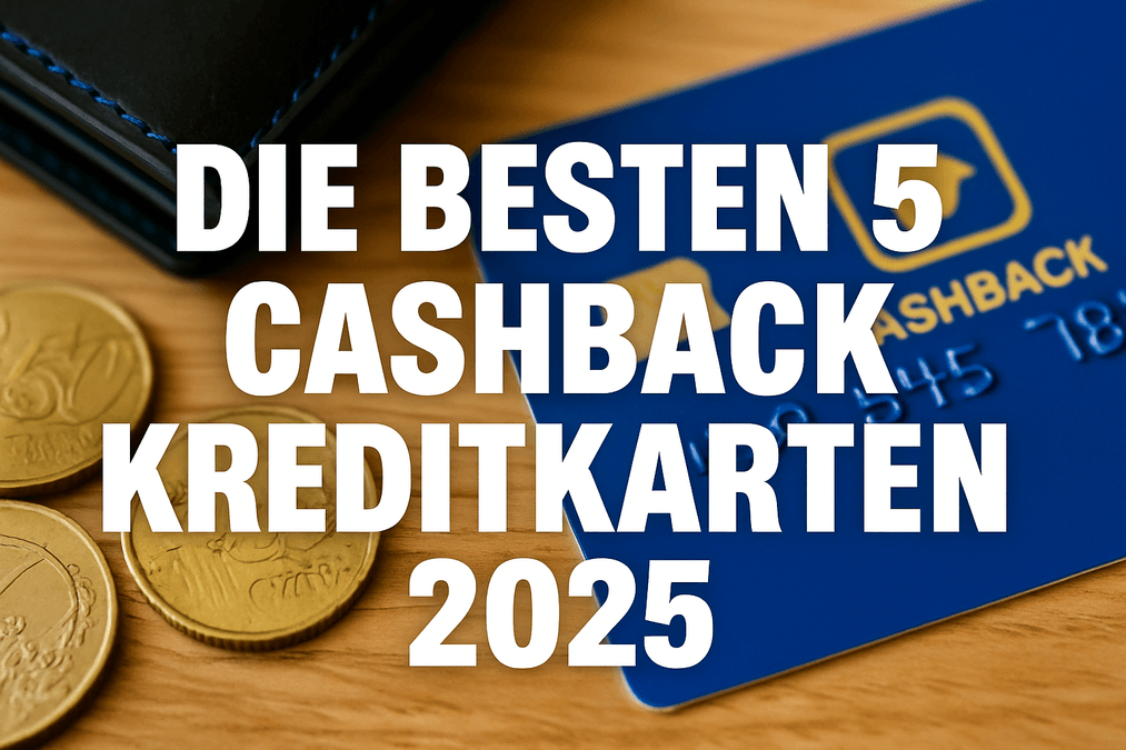 Cashback Kreditkarten 2025: Die 5 besten Karten für maximale Rückerstattung