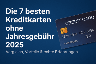 Die 7 besten Kreditkarten ohne Jahresgebühr 2025 – Vergleich, Vorteile & echte Erfahrungen